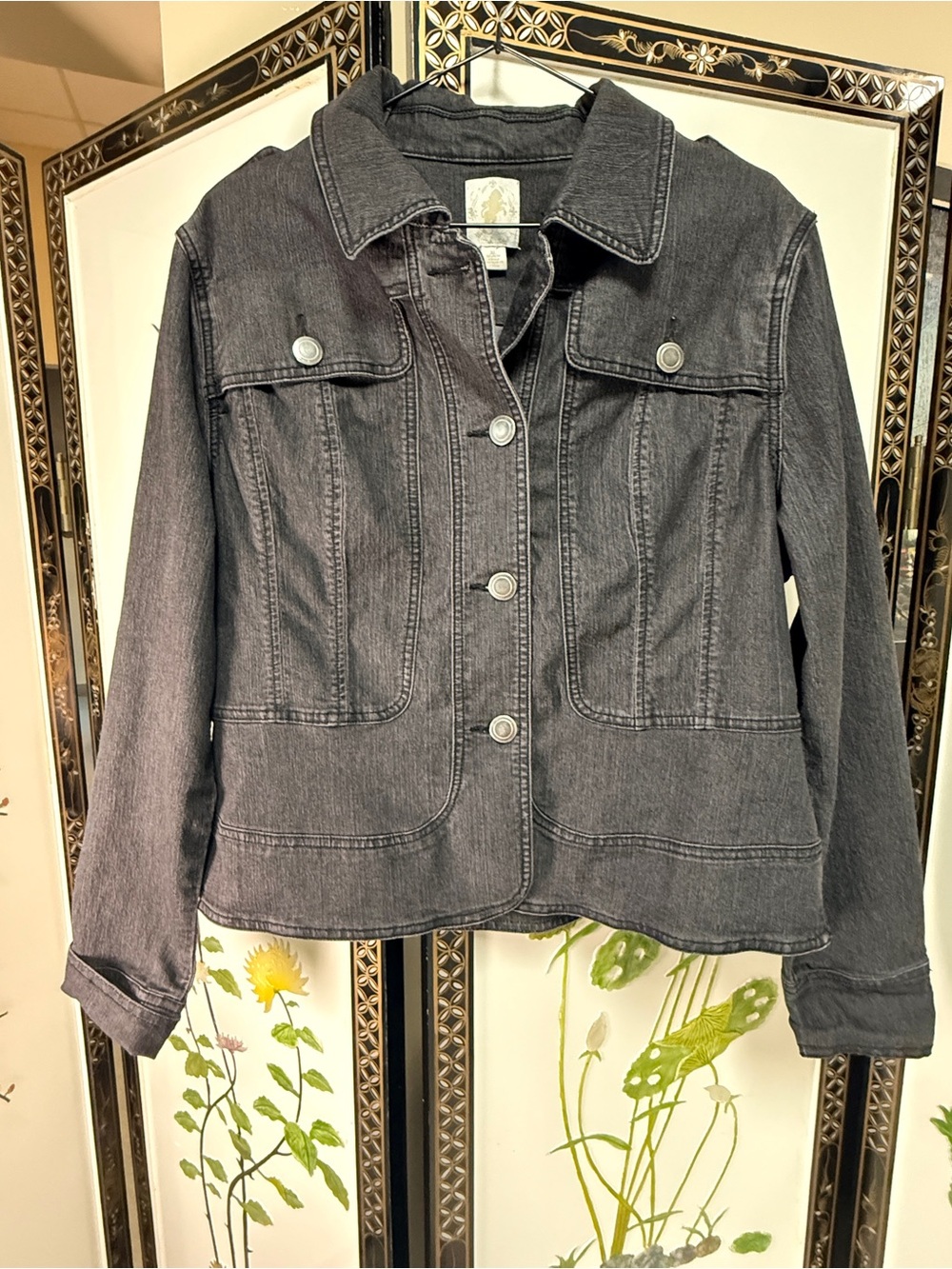 Hurley International Lionsgate Embroidered Denim Jacket / Shirt - XL